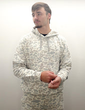 Load image into Gallery viewer, Burlebo Vintaged Washed Fleece Hoodie in Classic Deer Camo