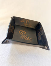 Load image into Gallery viewer, Burnished Burnished Leather Ole Miss Valet Tray