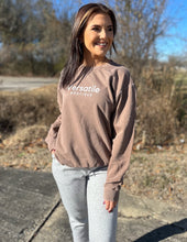 Load image into Gallery viewer, VB Comfort Color Logo Sweatshirt Espresso