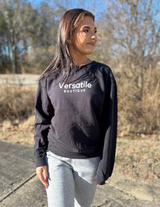 VB Comfort Color Logo Sweatshirt Black