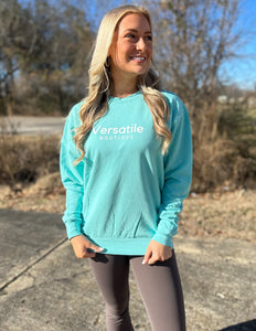 VB Comfort Color Logo Sweatshirt Chalky Mint