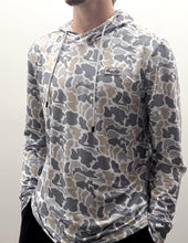 Load image into Gallery viewer, Honey Hole Outdoors Blindside Hoodie in Smoke Camo