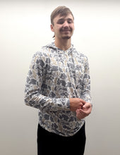 Load image into Gallery viewer, Honey Hole Outdoors Blindside Hoodie in Smoke Camo