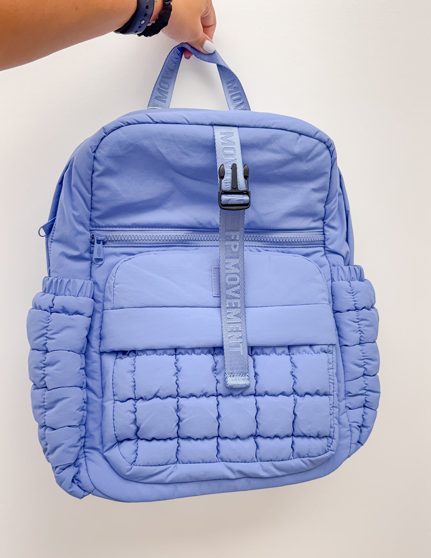 Free People Movement Quilted Pack in Denim Blue