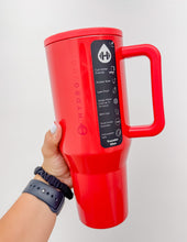Load image into Gallery viewer, HydroJug Traveler 32oz Tumbler in Red Shine