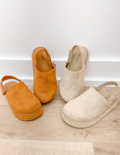 Load image into Gallery viewer, Let&#39;s Go Girls Slingback Clogs in Beige