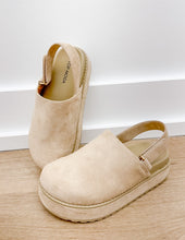 Load image into Gallery viewer, Let&#39;s Go Girls Slingback Clogs in Beige