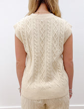 Load image into Gallery viewer, Southern Shirt Women&#39;s Comfy/Cozy Sweater Vest in Parchment