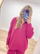 Load image into Gallery viewer, Southern Shirt Co. Astroknit Performance Pullover in Ruby