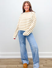 Load image into Gallery viewer, Keep Your Head Up Basic Striped Knit Sweater