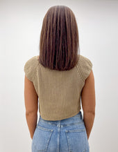 Load image into Gallery viewer, Just Maybe Front Tie Sleeveless Sweater Cardigan Top