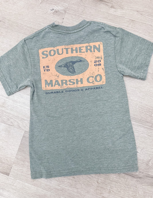 Southern Marsh Youth Seawash Mallard SS Tee
