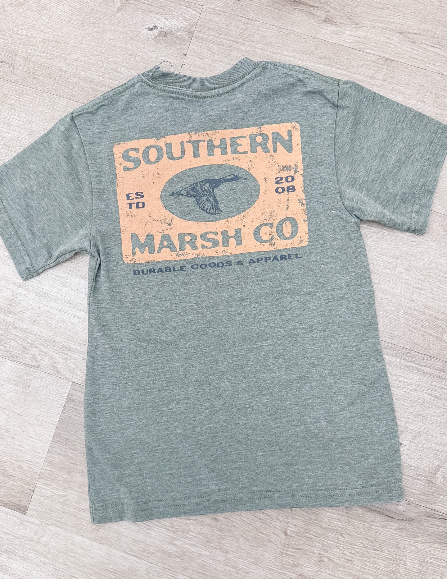 Southern Marsh Youth Seawash Mallard SS Tee