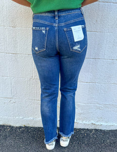 Harder to Breathe High Rise Straight Leg Jeans