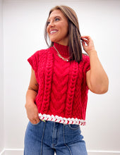Load image into Gallery viewer, Never Getting Old Drop Shoulder Contrast Stitch Sweater