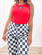 Load image into Gallery viewer, Lulu Mac Black Checkered Pants