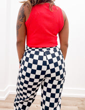 Load image into Gallery viewer, Lulu Mac Black Checkered Pants