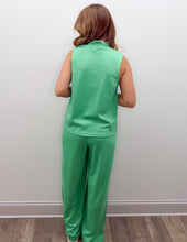 Load image into Gallery viewer, Let It Go Mock Neck Top in Green