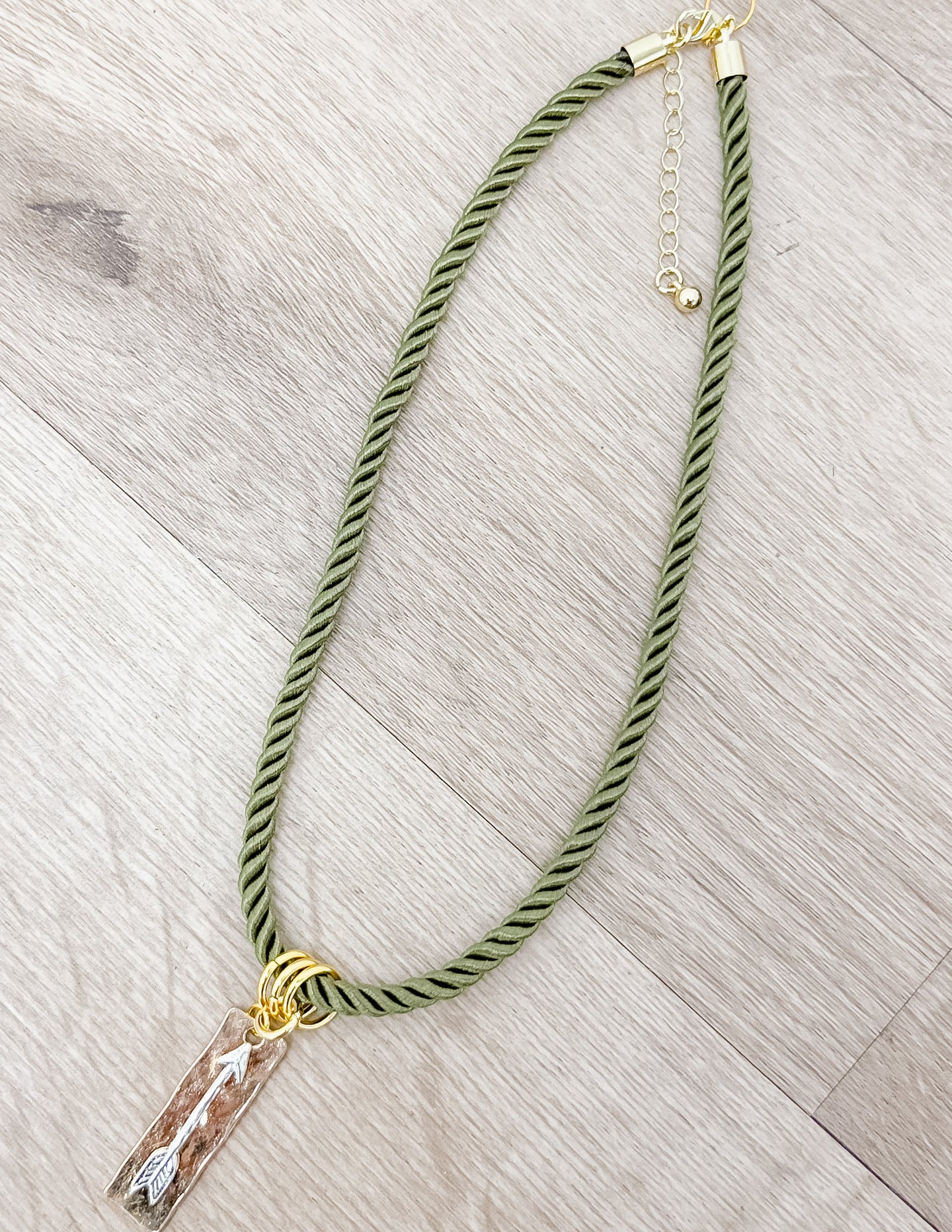 Sweet Times Large Green Cord with Arrow