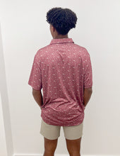 Load image into Gallery viewer, Mississippi State Script Campus Polo