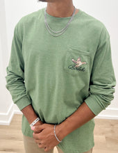 Load image into Gallery viewer, Burlebo Ducks Flying In LS Tee