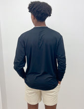 Load image into Gallery viewer, Burlebo Go To Tee Long Sleeve in Midnight Black
