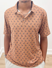Load image into Gallery viewer, Burlebo Performance Polo in Whitetail Deer Brown