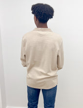 Load image into Gallery viewer, Vineyard Vines Saltwater Quarter Zip in Officer Khaki