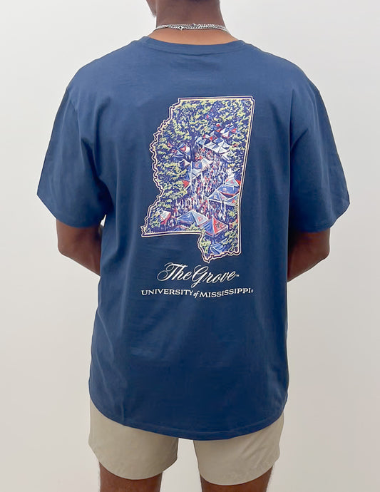 Ole Miss The Grove SS Tee