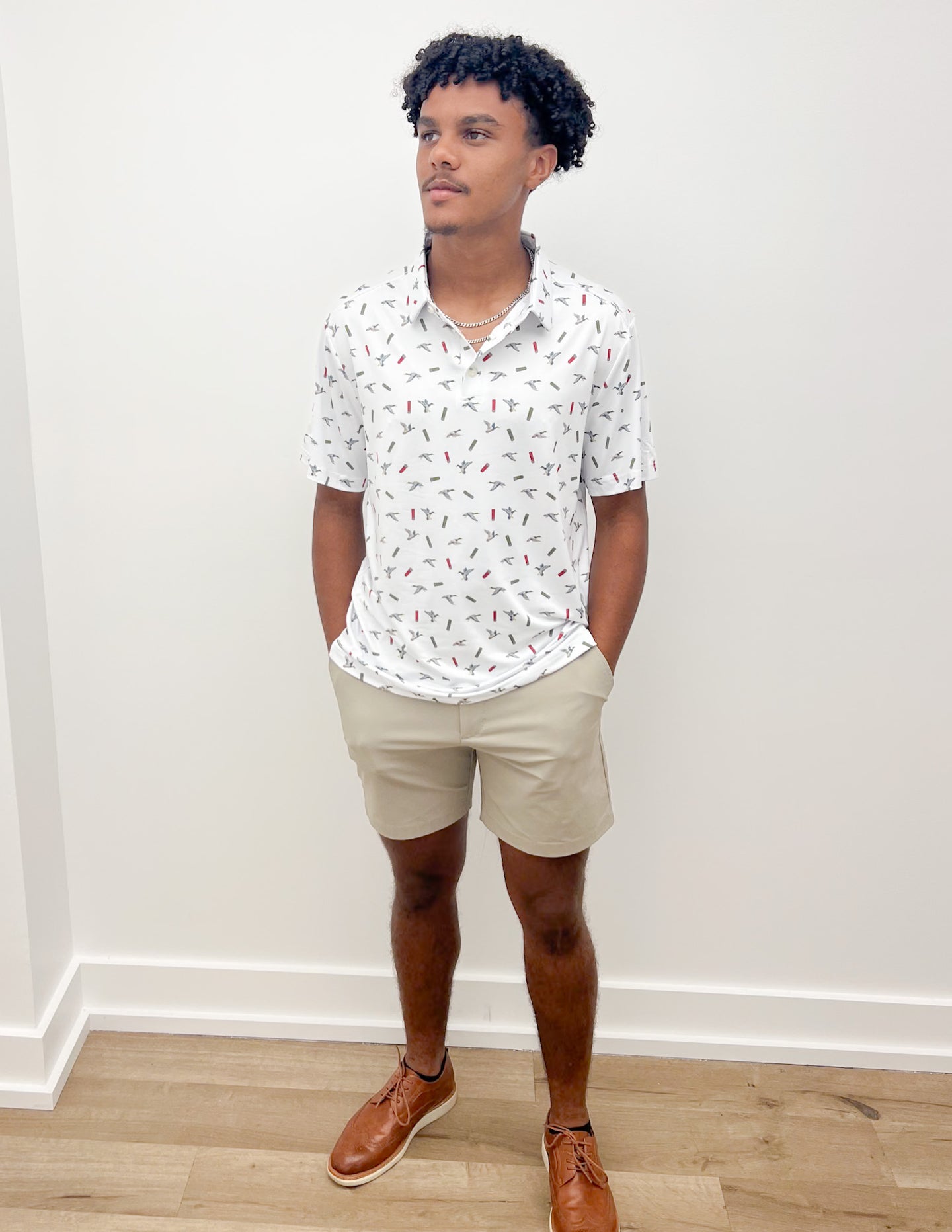 Burlebo Performance Polo in Ducks and Shells