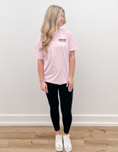 Load image into Gallery viewer, Mississippi State Groovy Campus SS Tee in Blossom