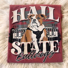 Load image into Gallery viewer, Mississippi State Bulldogs Stadium Mascot SS Tee