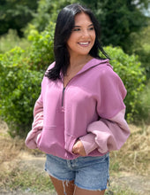 Load image into Gallery viewer, Everything I&#39;ll Ever Need Color Block Hoodie Mauve