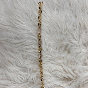 Kendra Scott Bailey Pave Bracelet in Gold White Crystal