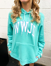 Load image into Gallery viewer, The Addyson Nicole Company WWJD Sweatshirt Teal