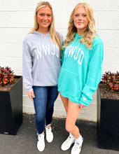 Load image into Gallery viewer, The Addyson Nicole Company WWJD Sweatshirt Teal