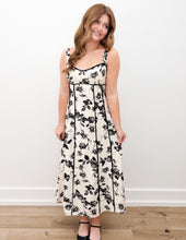 Load image into Gallery viewer, You Have My Heart Floral Print Midi Dress