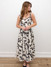 Load image into Gallery viewer, You Have My Heart Floral Print Midi Dress