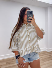 Load image into Gallery viewer, Waiting For The Sun Button Up Top in Latte