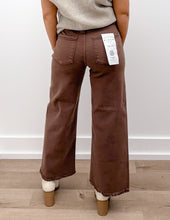 Load image into Gallery viewer, In Trouble Now Tummy Control High Rise Crop Jeans