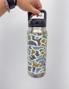 Local Boy 27oz Water Bottle in Localflage Bluff