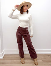 Load image into Gallery viewer, Wanna Change Mock Neck LS Top in Ivory