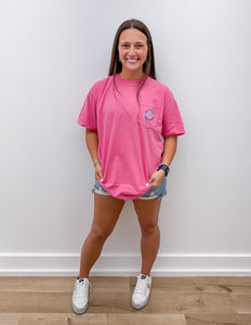 Old Row Circle Logo SS Pocket Tee