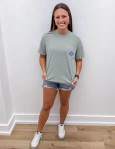Old Row Circle Logo SS Pocket Tee