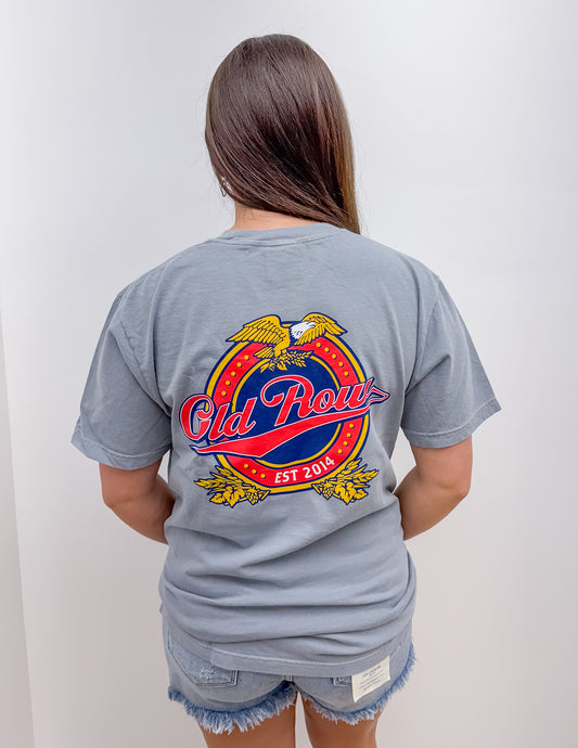 Old Row The Eagle Crest SS Pocket Tee