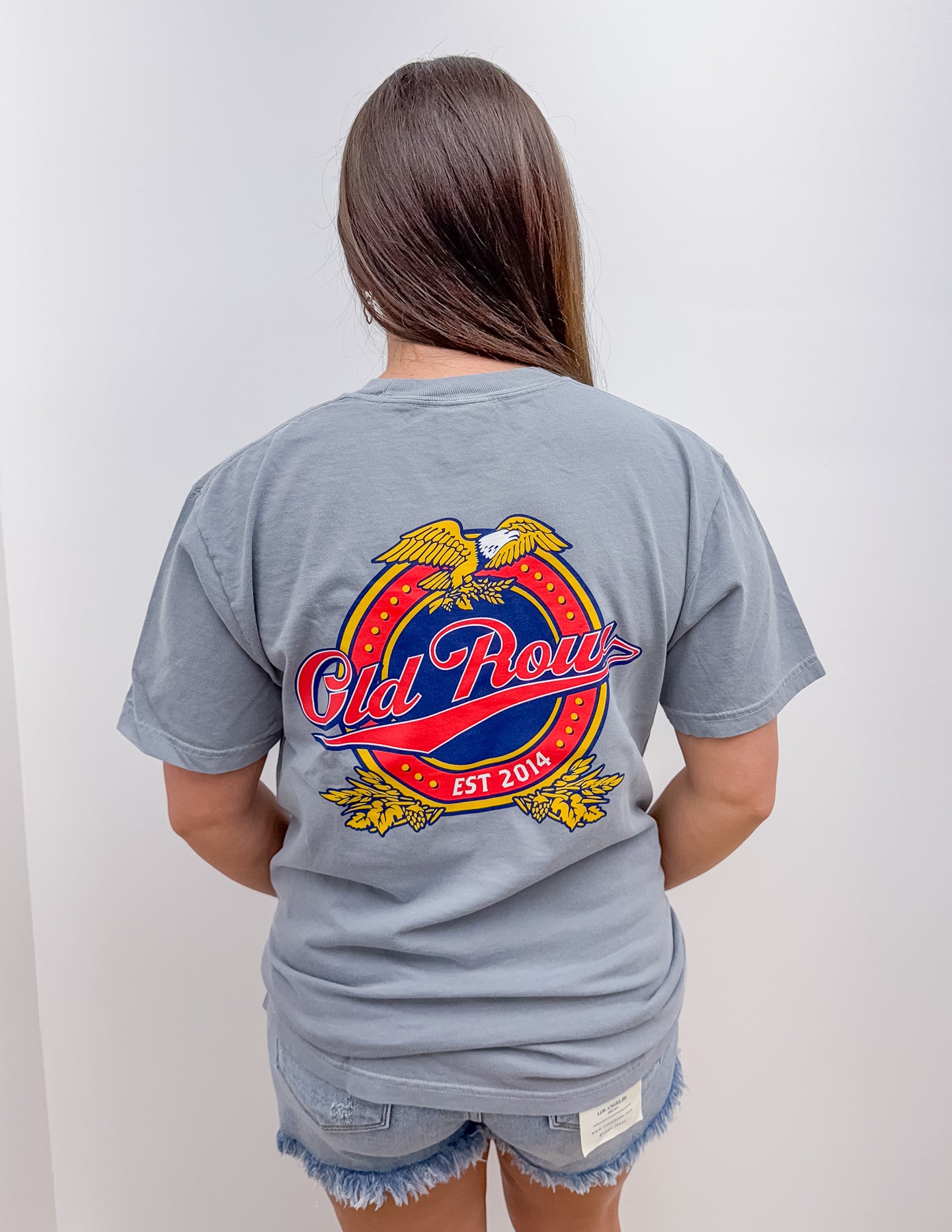 Old Row The Eagle Crest SS Pocket Tee