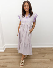 Load image into Gallery viewer, Don't Leave Midi Dress in Lavender