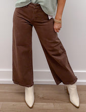 Load image into Gallery viewer, In Trouble Now Tummy Control High Rise Crop Jeans