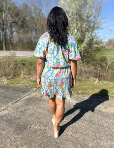 Spring Rains Floral Dress