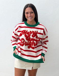 Merry & Bright Christmas Sweater